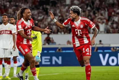 【德甲焦点】安联冲冠夜凯恩再斩克星！拜仁残阵3-1擒斯图加特，最强黑马因一环缺失难爆冷