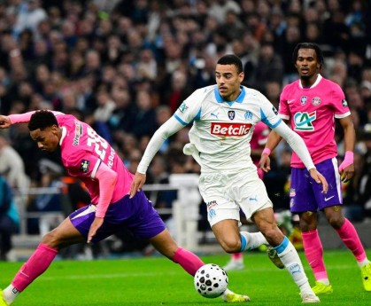 法甲第4遭法甲第11逆转，格林伍德表现亮眼难救主，马赛无缘法国杯四强