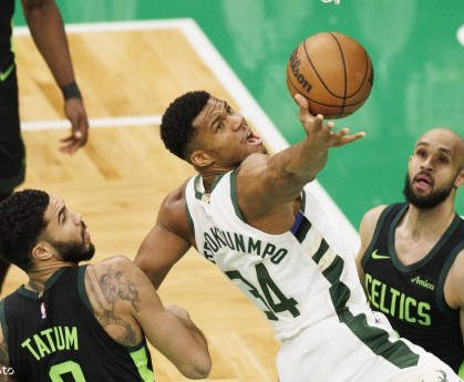 曝凯尔特人有意字母哥 与塔图姆布朗组成新三巨头？